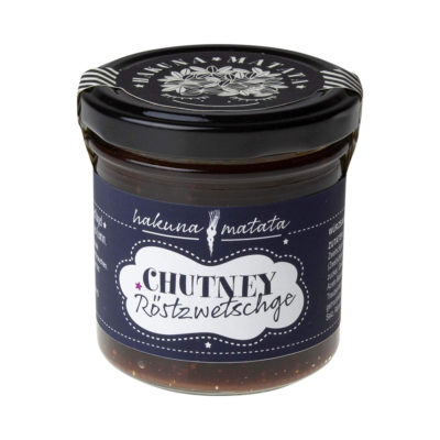 Röstzwetschgen Chutney